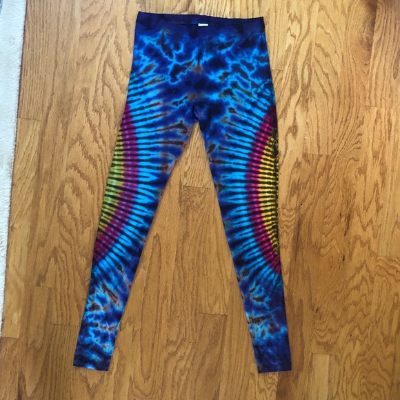 SOLD Dolls Kill tie dye leggings - Picture 1 of 3
